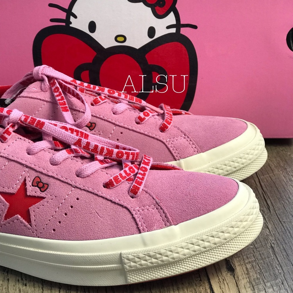 Conv&Hello Kitty One Star OX Prism Pink W AUTHENT - Picture 2 of 8